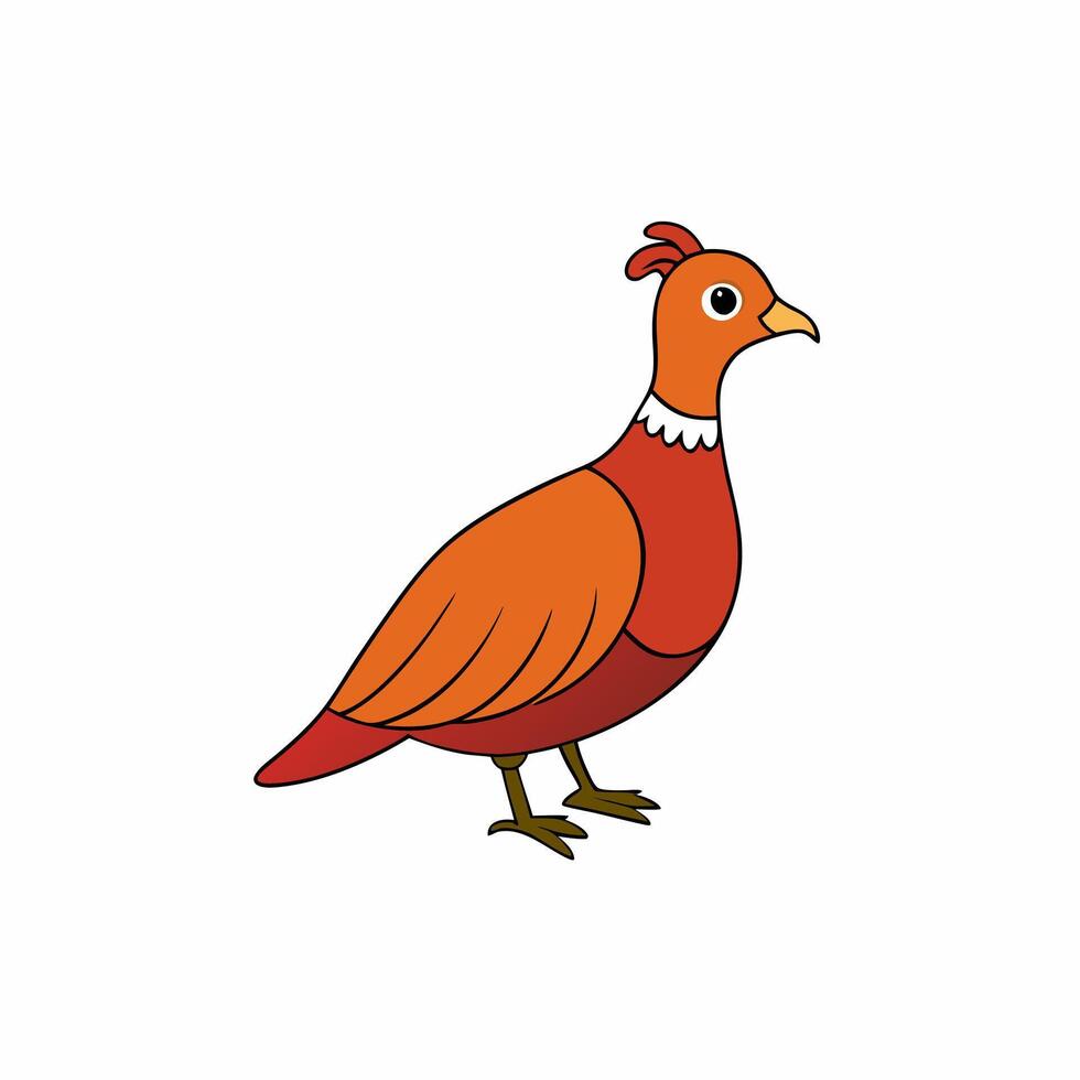 Funny Yellow Bird Cartoon Image for Bright and Vibrant Designs vector