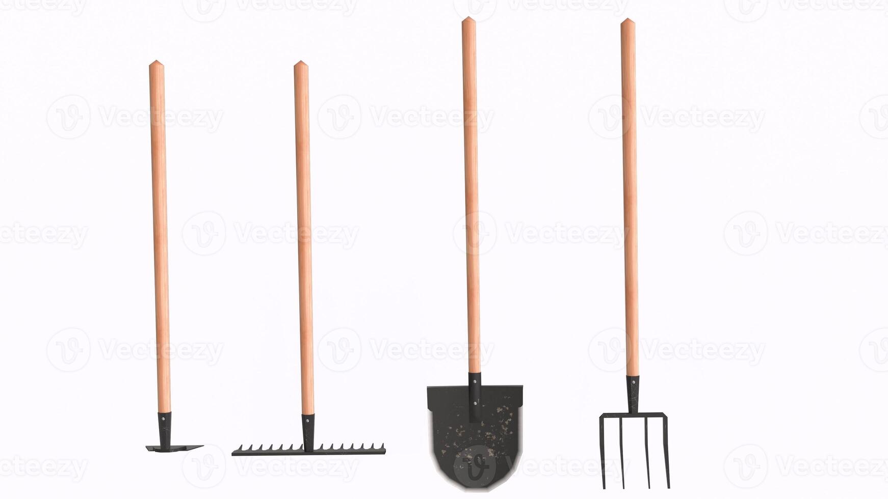 carpenter tools with white background photo