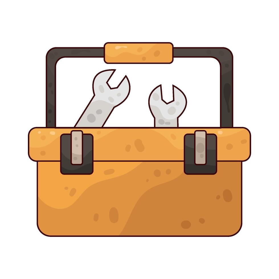 Illustration of Toolbox vector