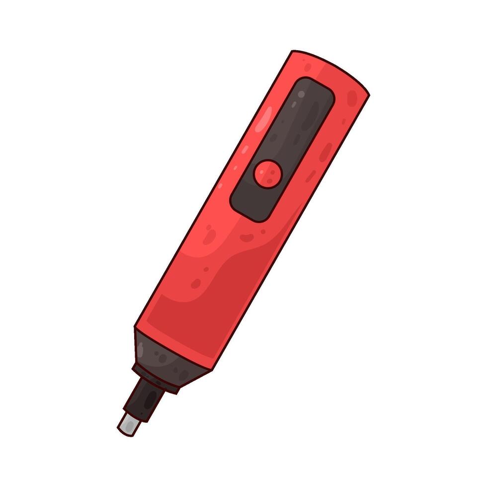 Illustration of Voltage Tester vector