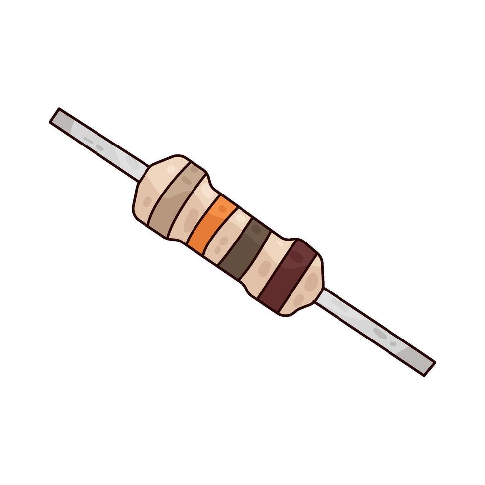 Illustration of resistor vector