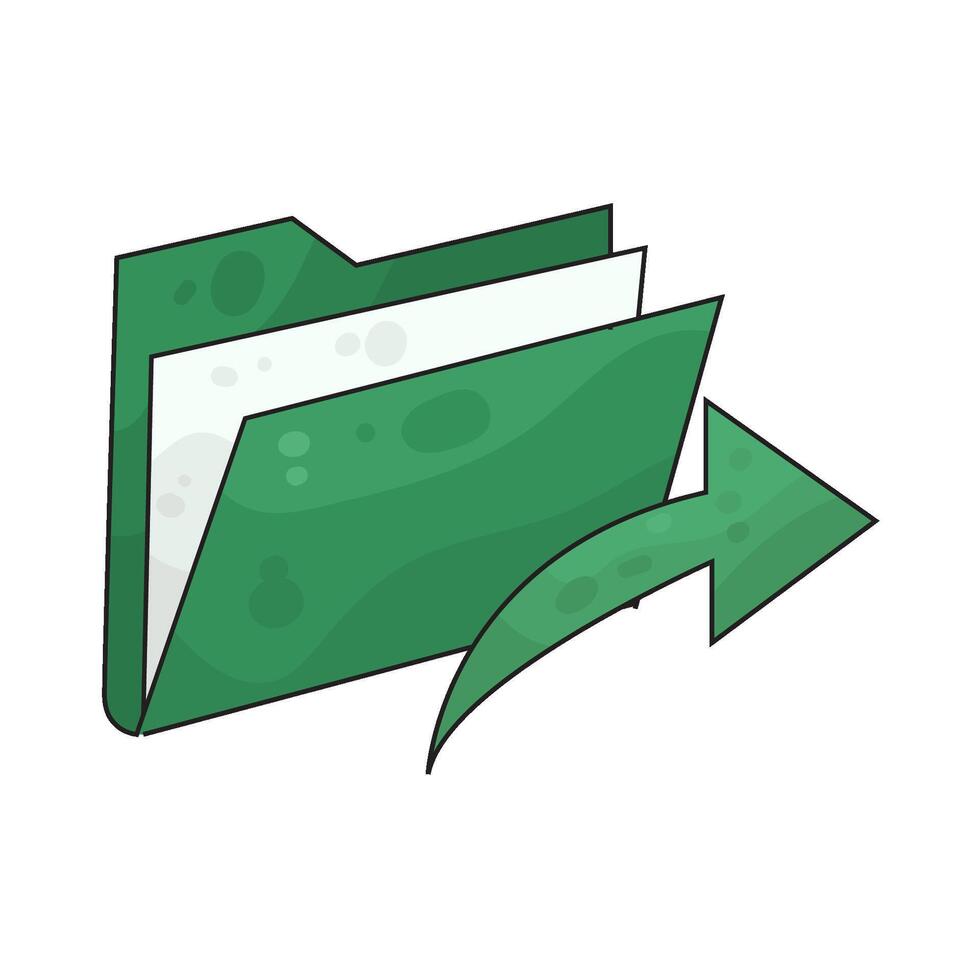 Illustration of data transfer vector
