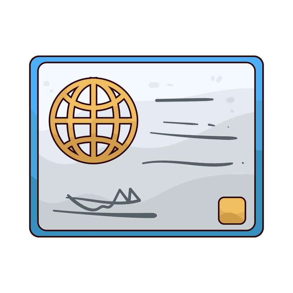 Illustration of Digital Certificate vector