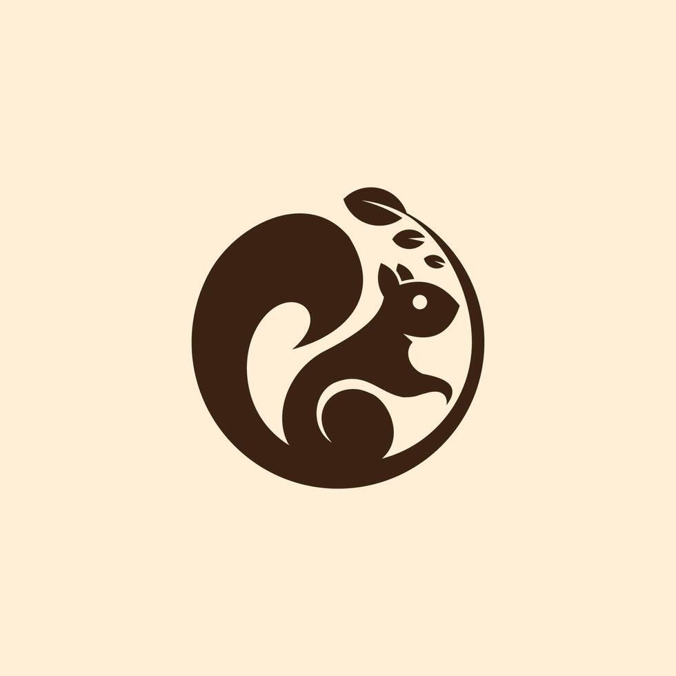 Original Squirrel Logo Design Packages vector