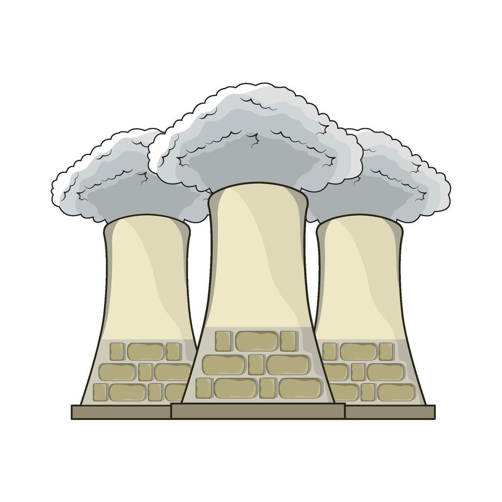 Nuclear Power for Sustainability vector