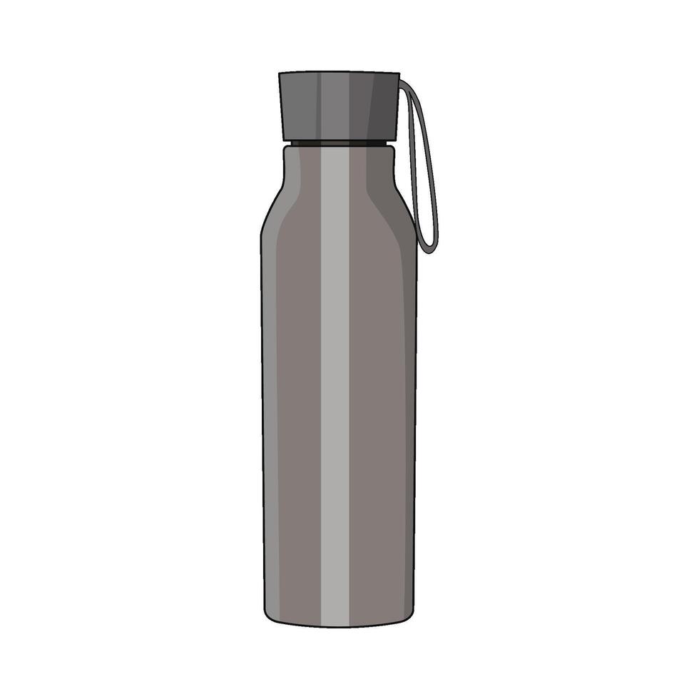 Stylish Water Bottle vector