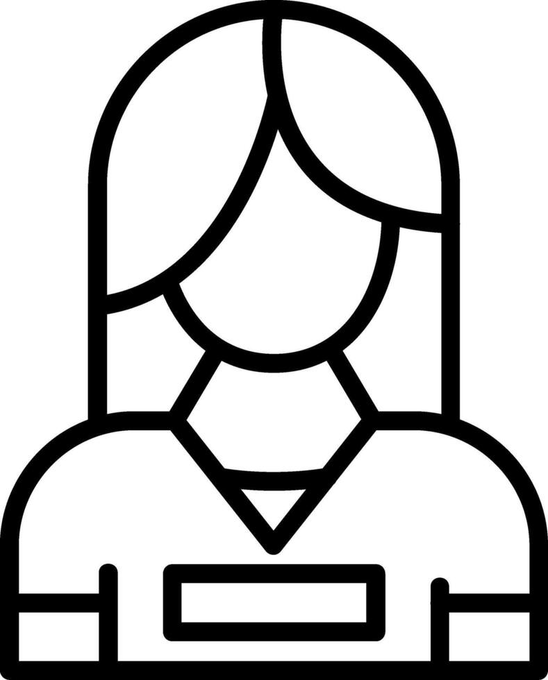 Director Line Icon vector