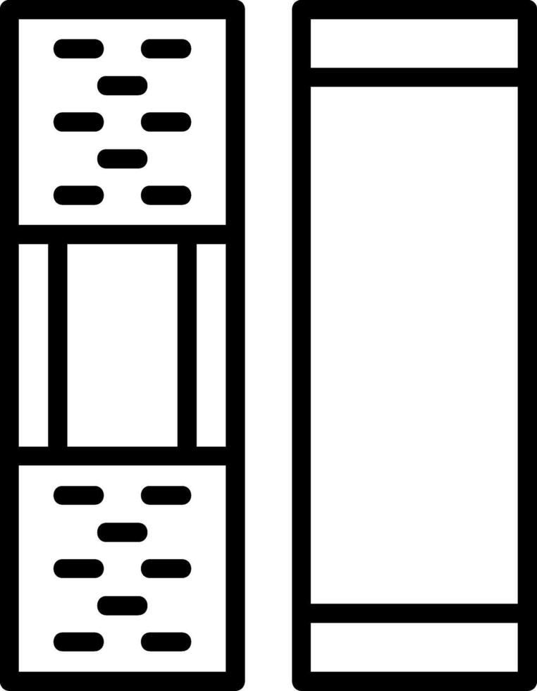 Band Aid Line Icon vector