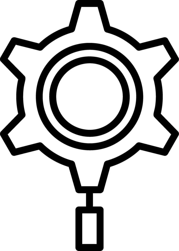 Research Process Icon vector