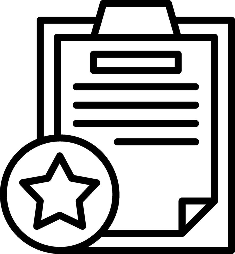 Quality Line Icon vector