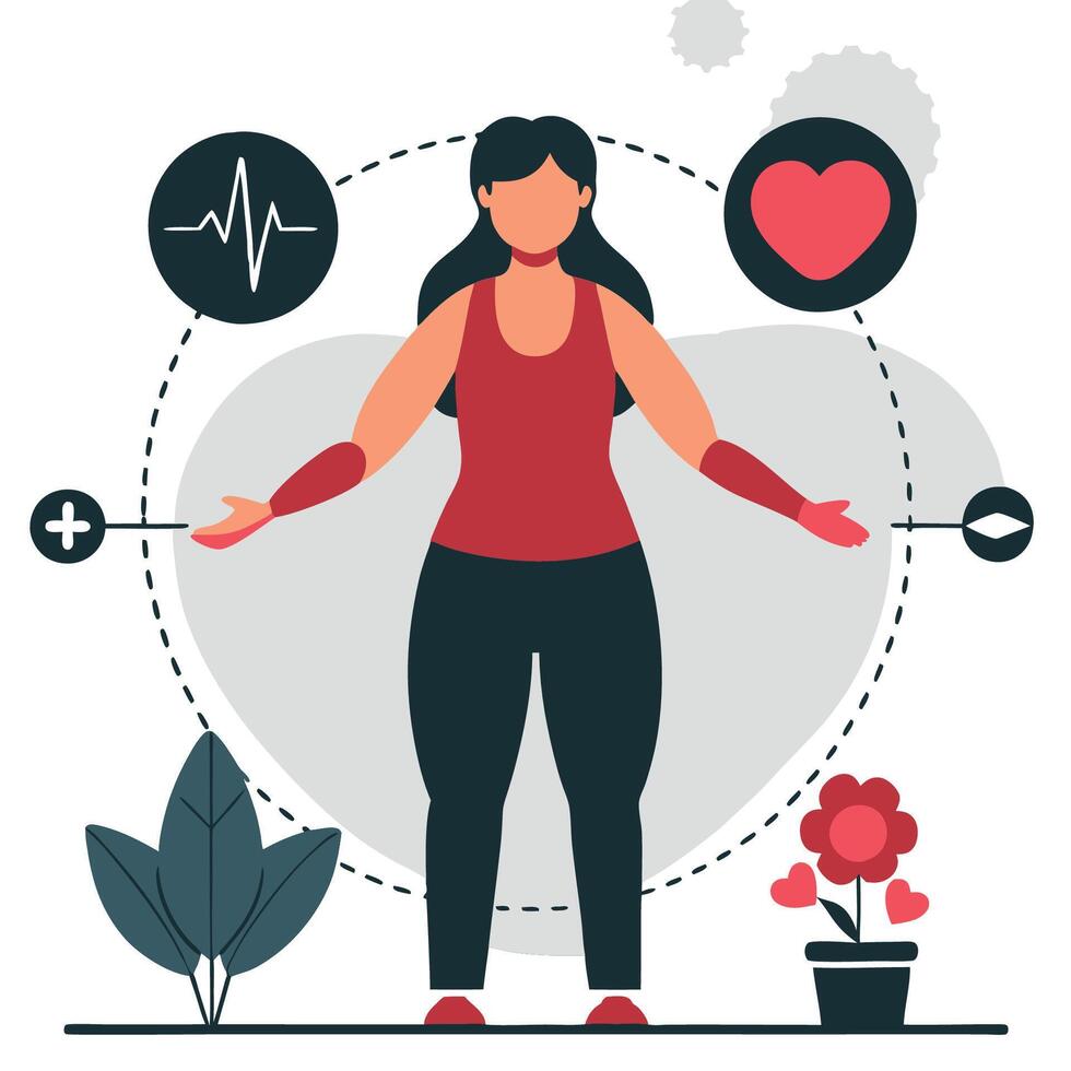 Illustrative Representation of Vitality and Energy vector