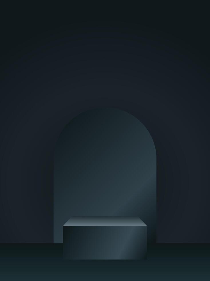 Abstract Background black product background vector
