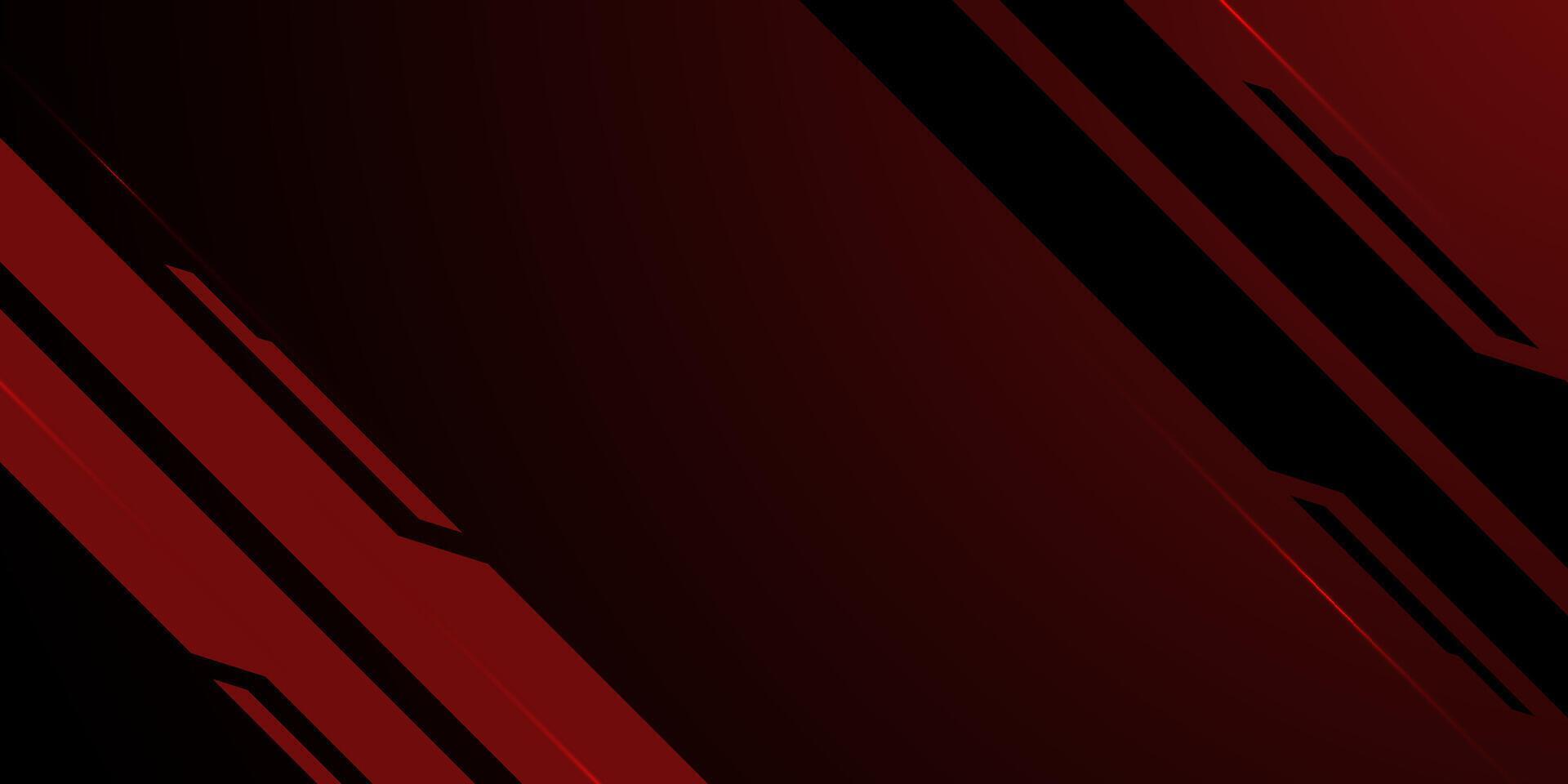 Abstract dark red background with shadow and simple shapes pattern. 3d look and cool frame design. vector