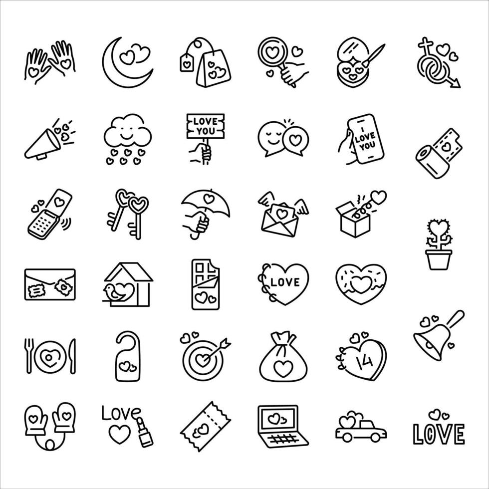 Love and Romance vector