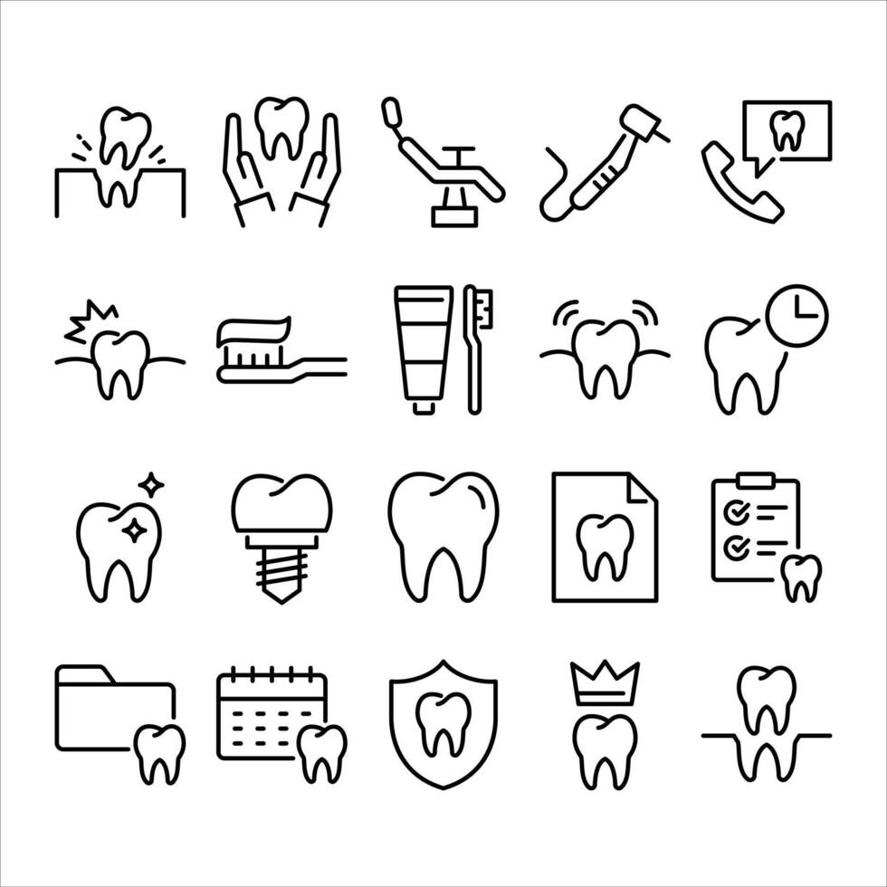 Dentistry and Dental Care vector