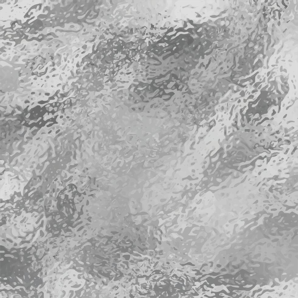 Shiny foil or silver metallic pattern. Texture of matte white and grey frosted glass, blur effect. Stained glass decorative background with glitter effect vector