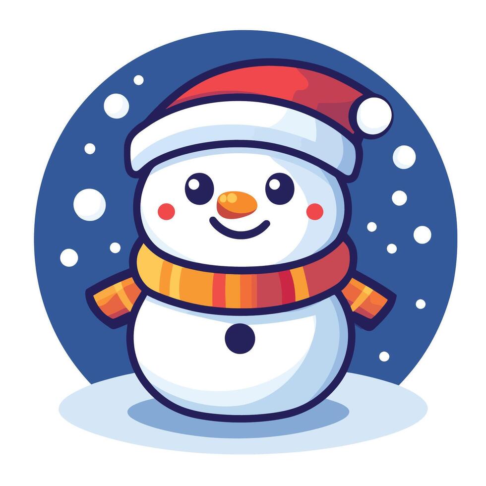 winter wonderland illustration vector