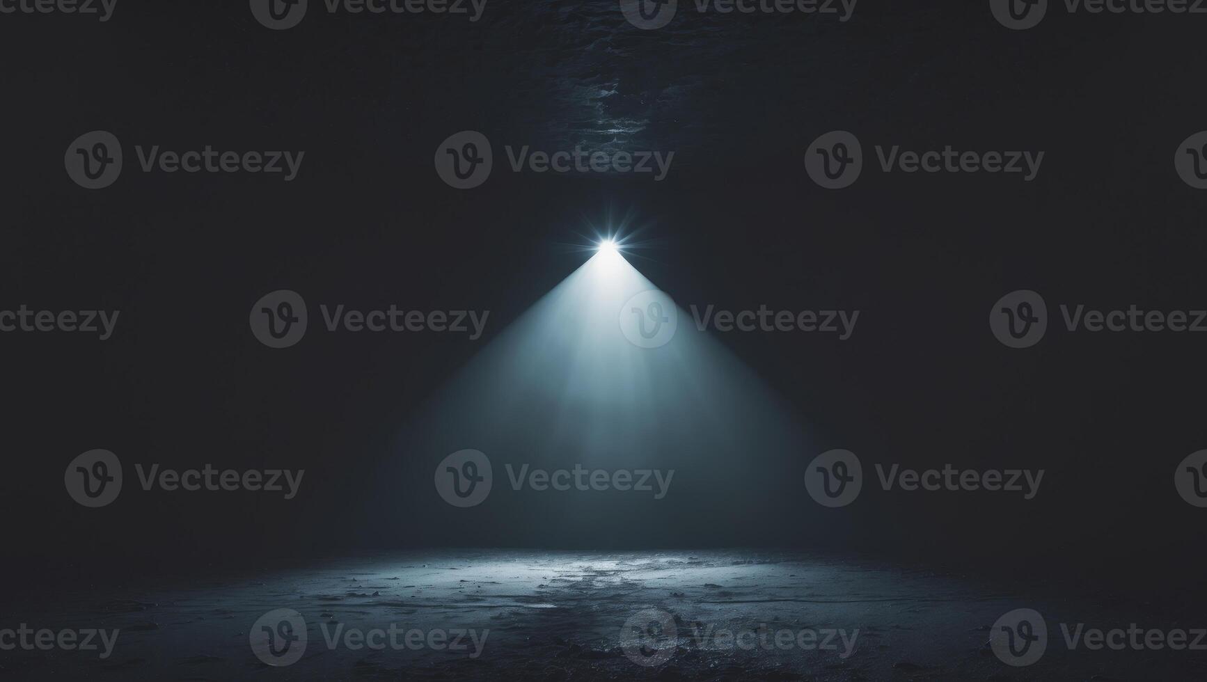 Mysterious Spotlight Dark Space Create Enigmatic Atmosphere photo
