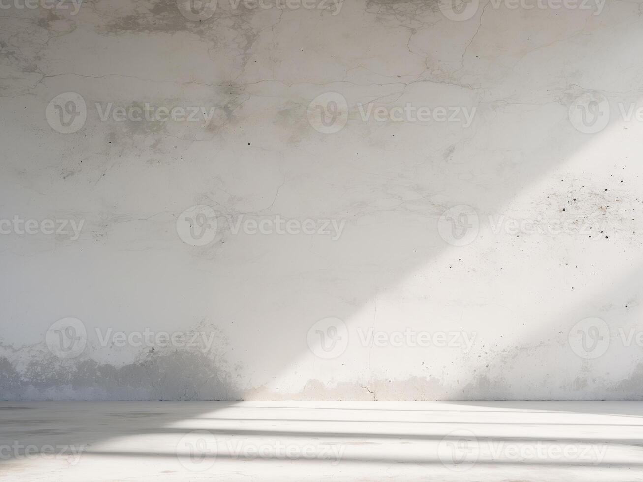 Neutral white colored low contrast Concrete textured background with roughness and irregularities to your concept or product photo