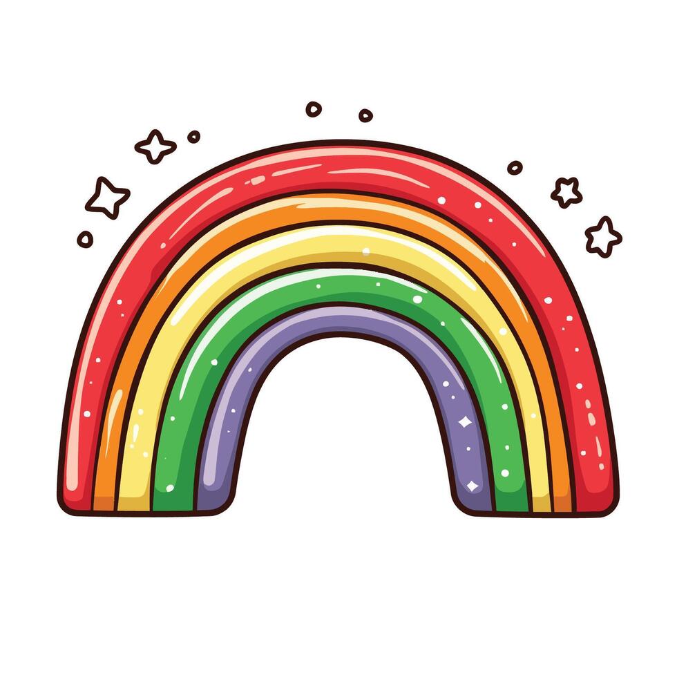 Rainbow Icon Illustration vector