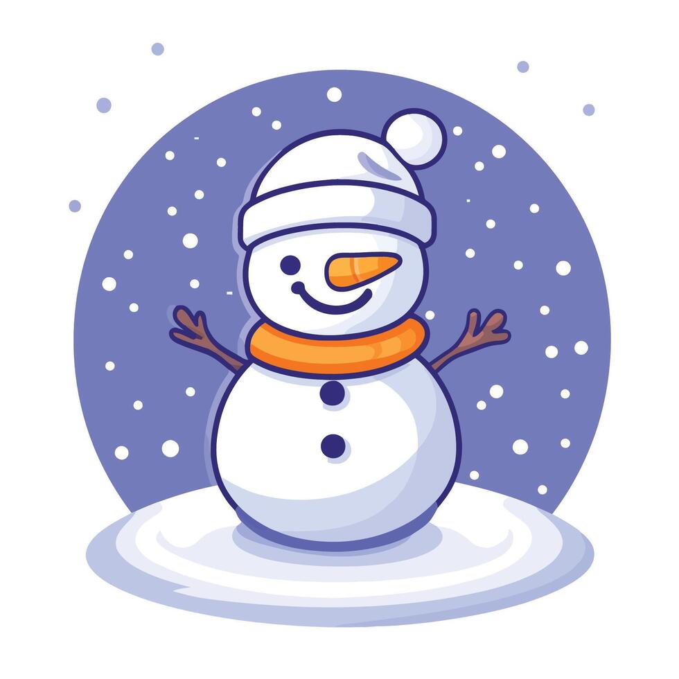 Snowy Icon Illustration vector