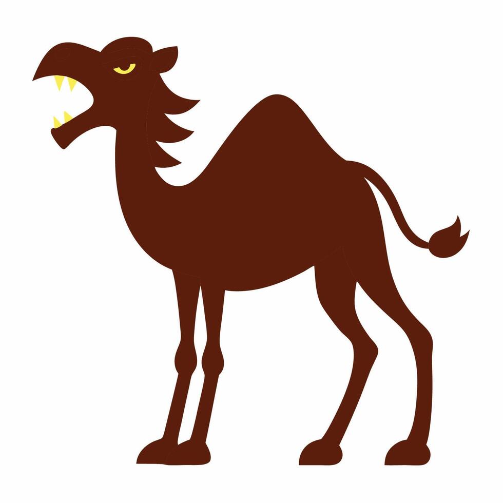 Vibrant Camel Icon vector