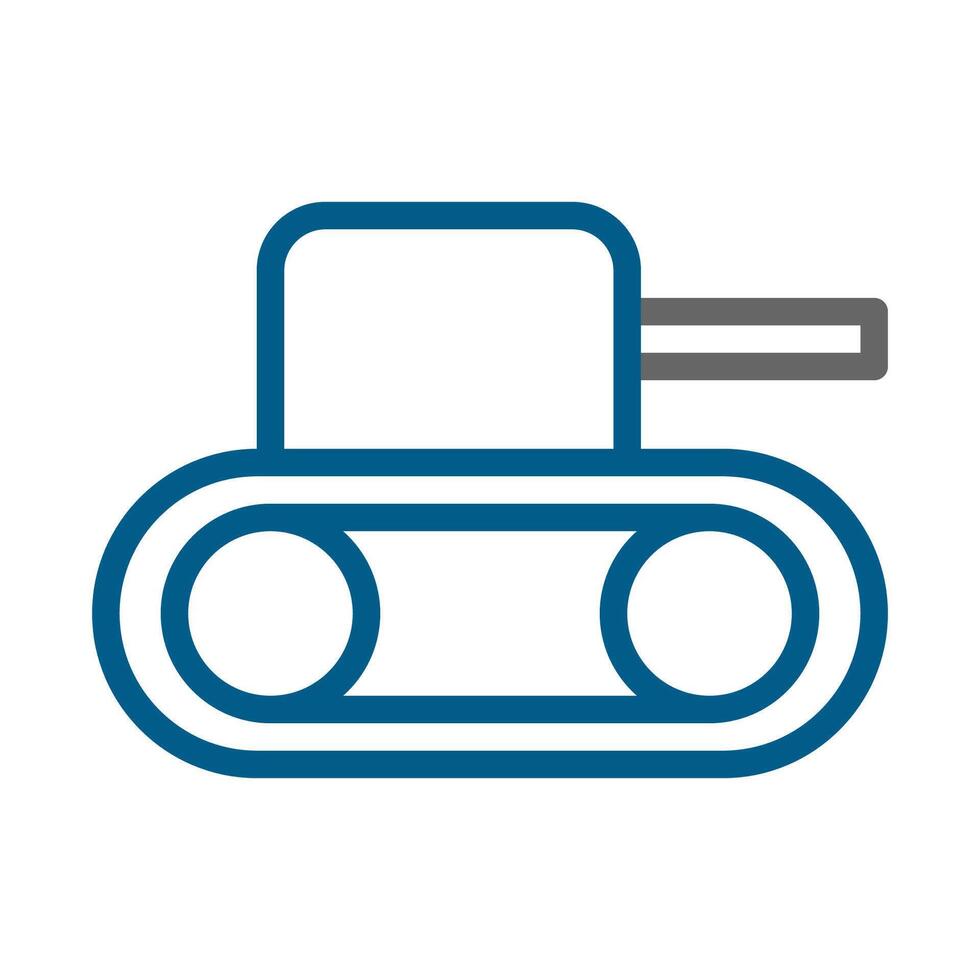 Tank icon. Concept of military, war, and army. vector