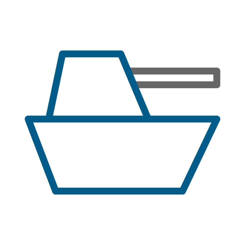 Tank icon. Concept of war, army, and military. vector
