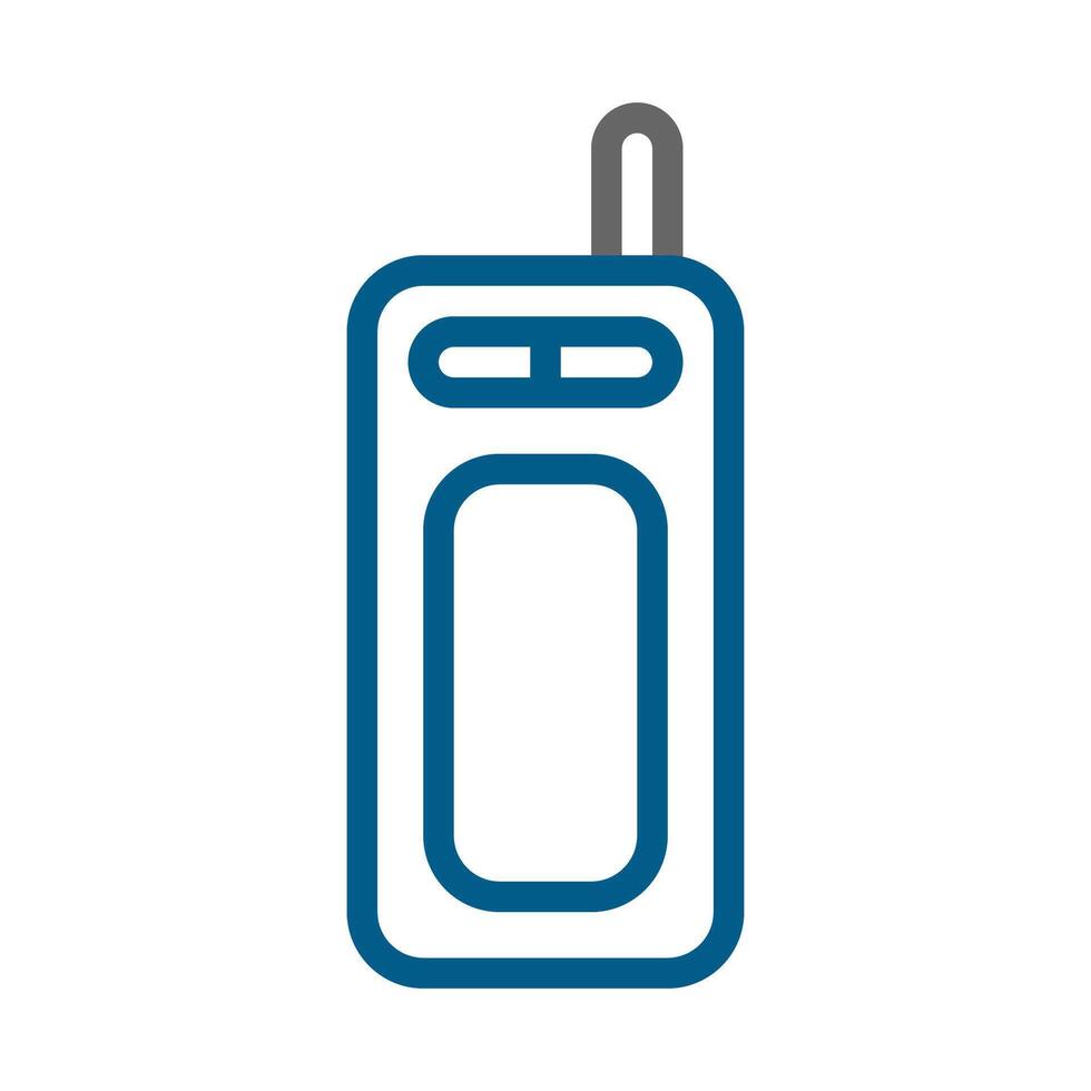 Walkie talkie icon. Concept of communication, connection, and teamwork. vector