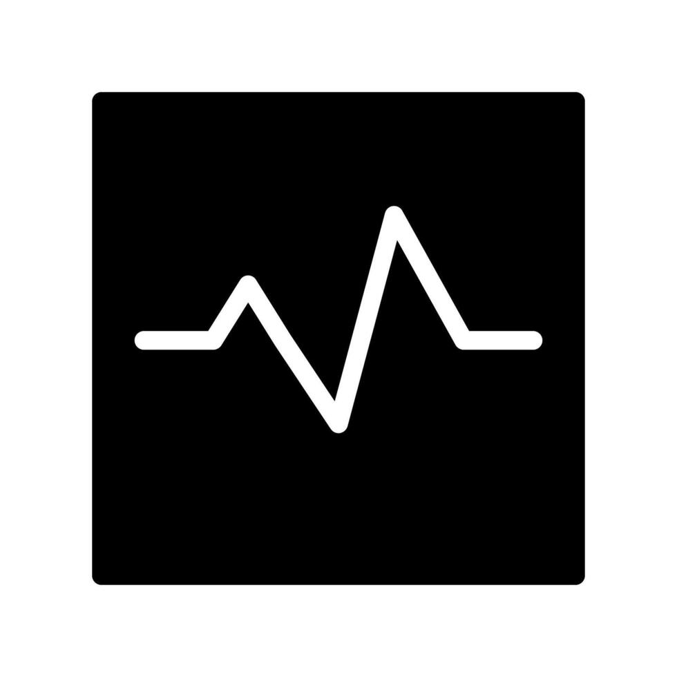 Heartbeat pulse line. Concept of healthcare, medicine, and cardiology. vector