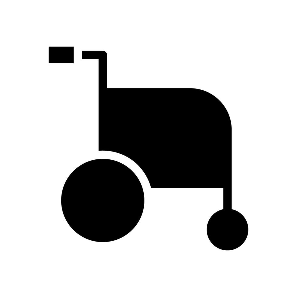 Wheelchair icon. Concept of disability, accessibility, and mobility. vector