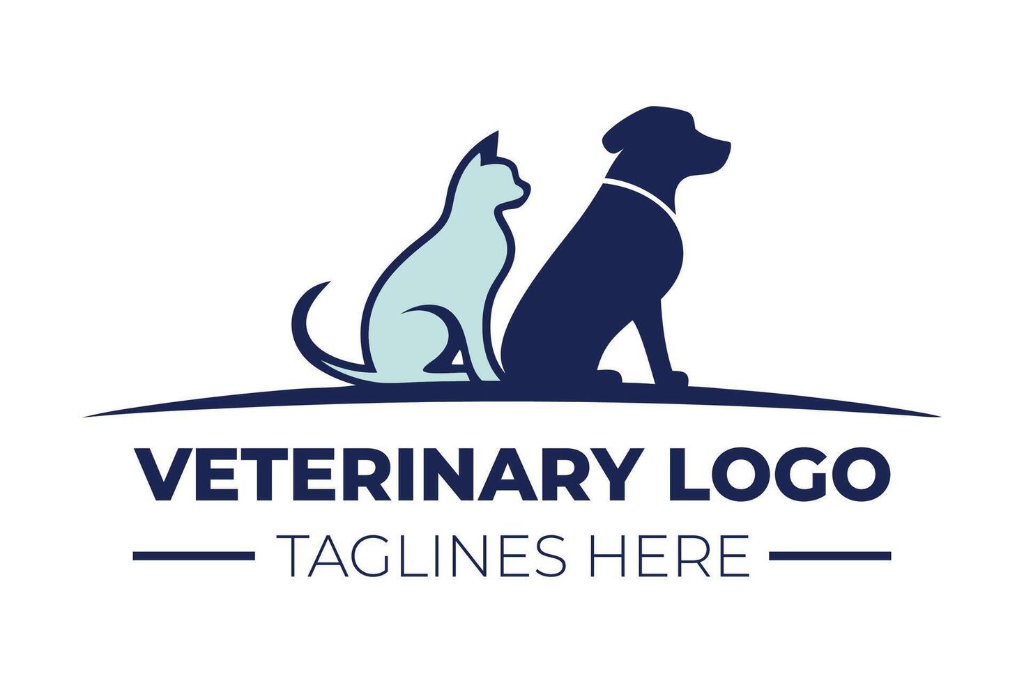 Veterinary Clinic Logo Design vector