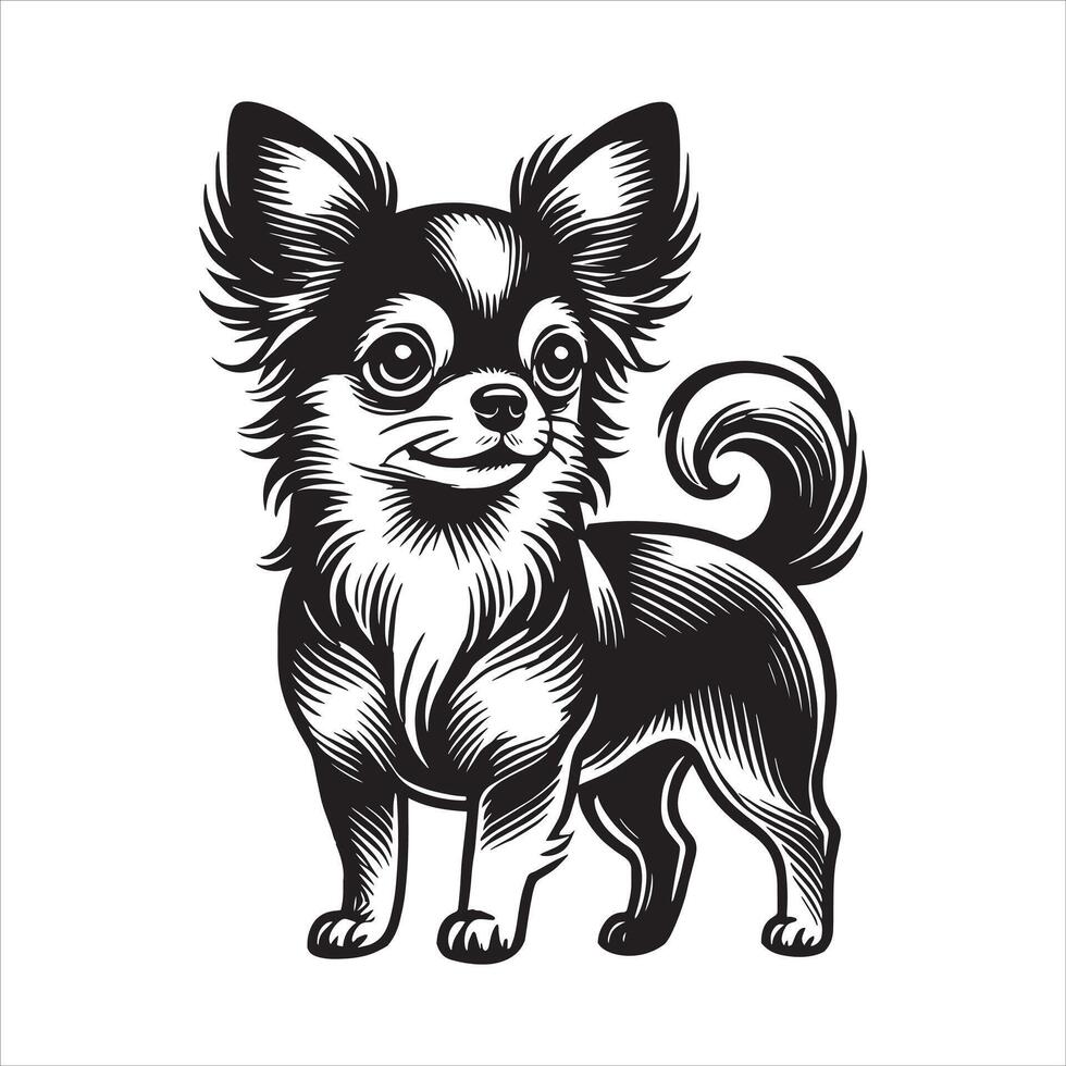 From Lap to Leash Chihuahuas in Everyday Life vector