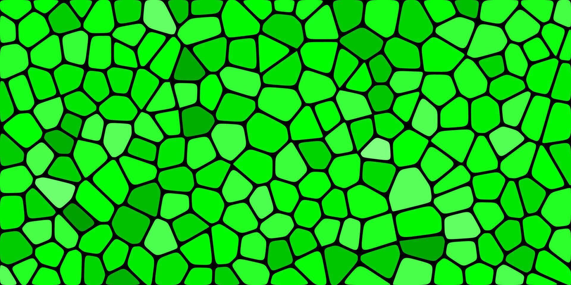 A smooth pattern of irregular, colorful stone tiles. The tiles are arranged in a random pattern, creating a visually eye-catching and textured background. vector