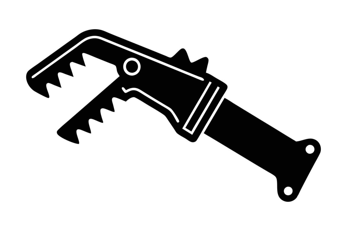 Jaws of Life silhouette vector