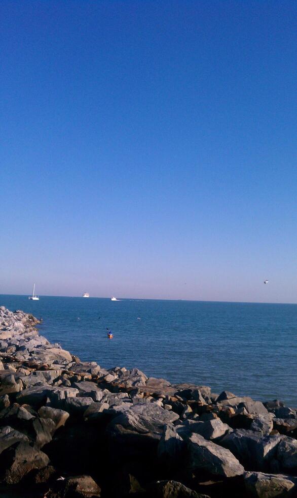 A blue sky photo