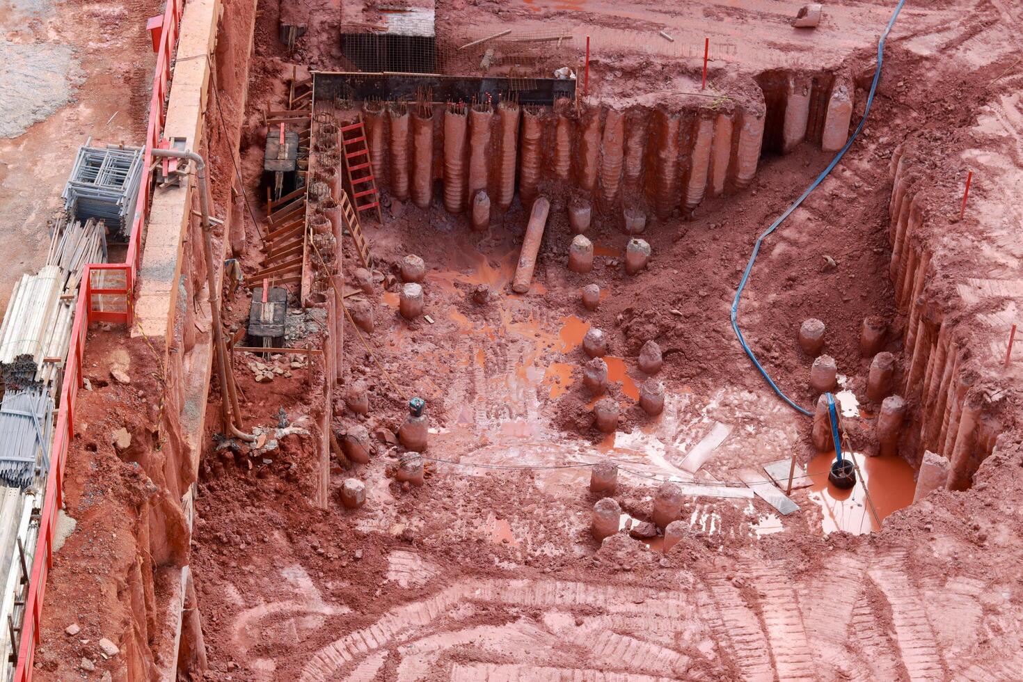 Brasilia, Brazil, DF December 19 2024 Construction of a New Apartment Building in the 311 block of Noroeste, Brasilia photo