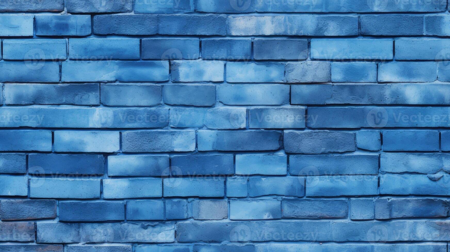 blue brick wall. The background is made of a stone wall. seamless pattern photo