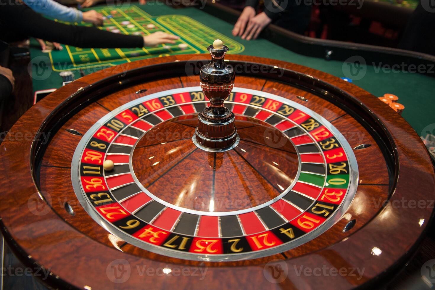 Casino, gambling and entertainment concept photo