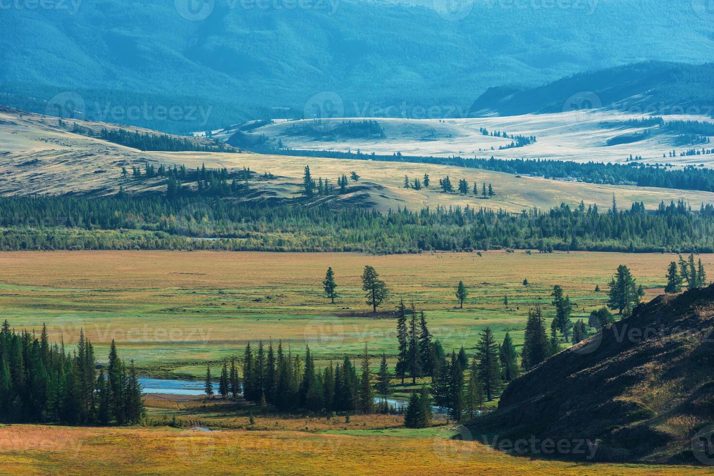 Kurai steppe and North-Chui ridge photo