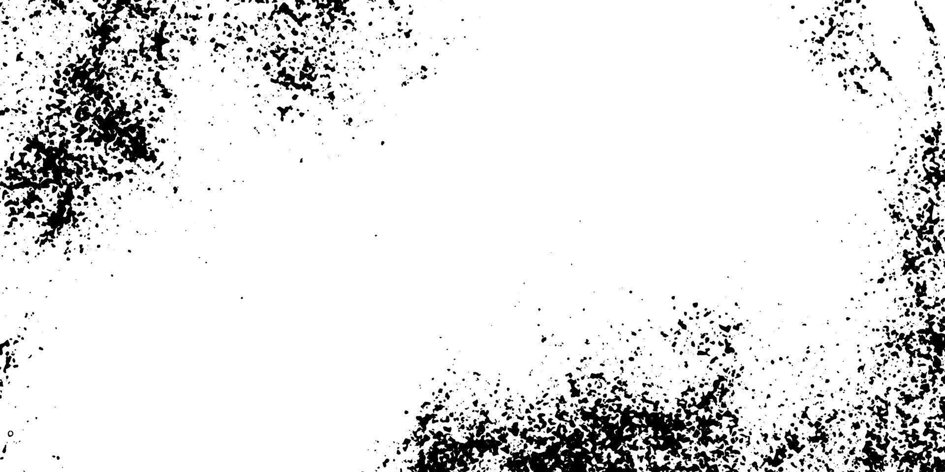 black and white grunge texture background vector