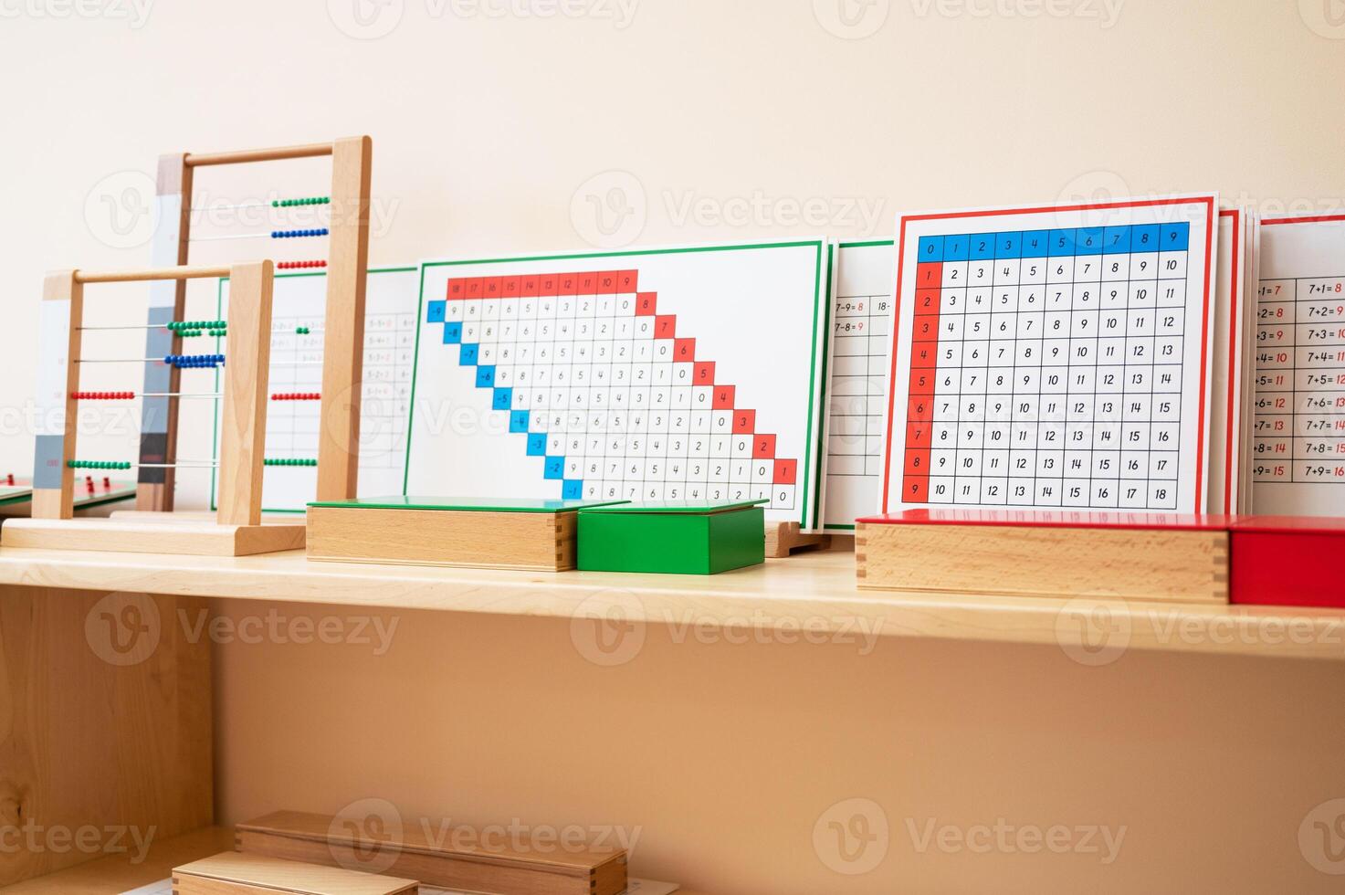 Montessori classroom interior photo