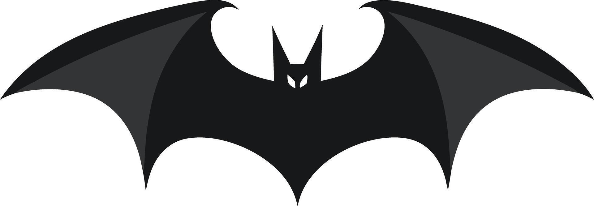 Bold and Iconic Bat Logo for Modern Branding vector