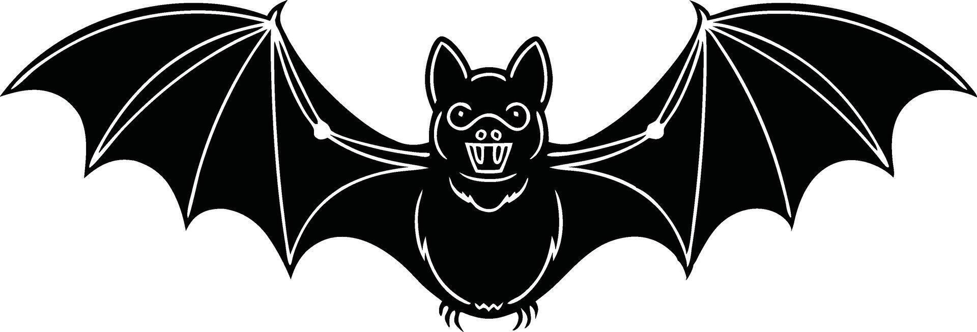 Modern Bat Icon Perfect for Branding vector