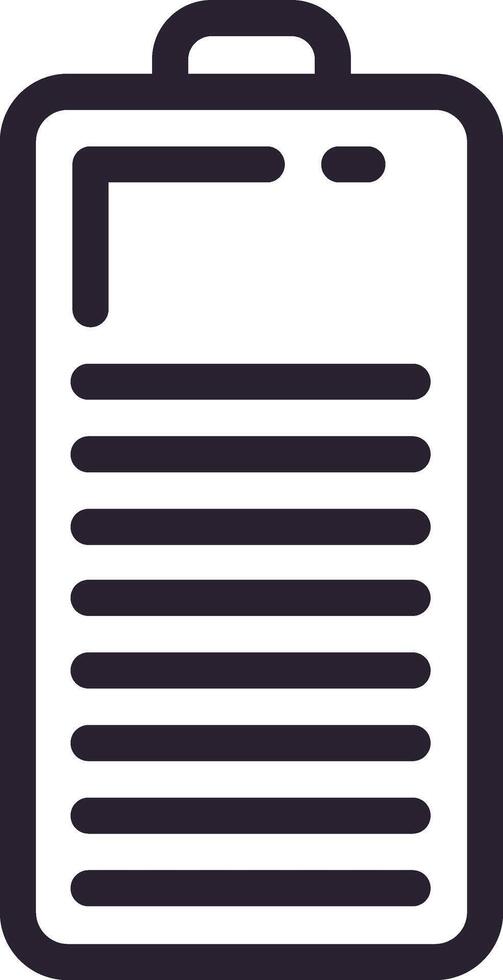 Displaying a full battery charge indicator with all bars completely filled, representing maximum power level and readiness for immediate use in portable electronic devices vector
