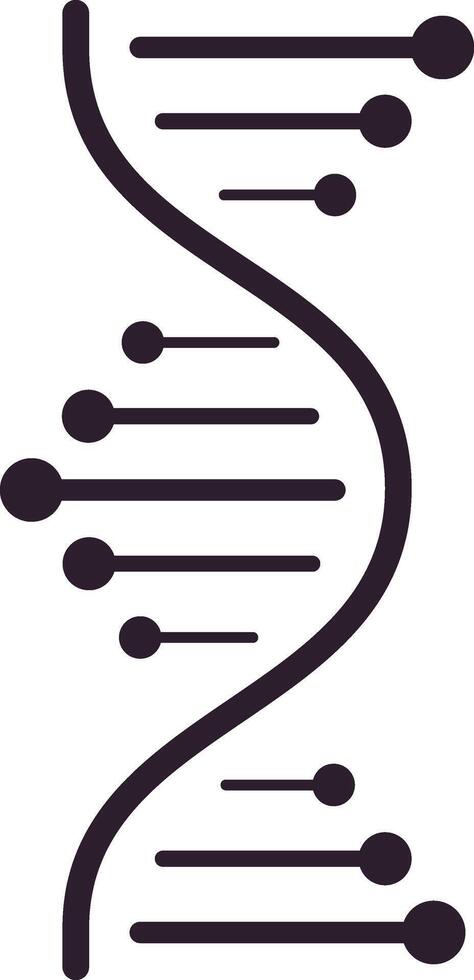 DNA molecules forming with interconnected lines and dots symbolize advancements in genetics research and innovations in biological engineering, reflecting the essence of life sciences vector