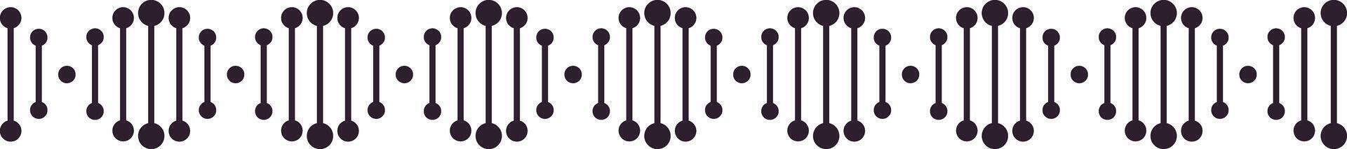 Binary code creating a digital pattern with dots and lines, representing data transmission and computer programming concepts, ideal for technology and communication backgrounds vector