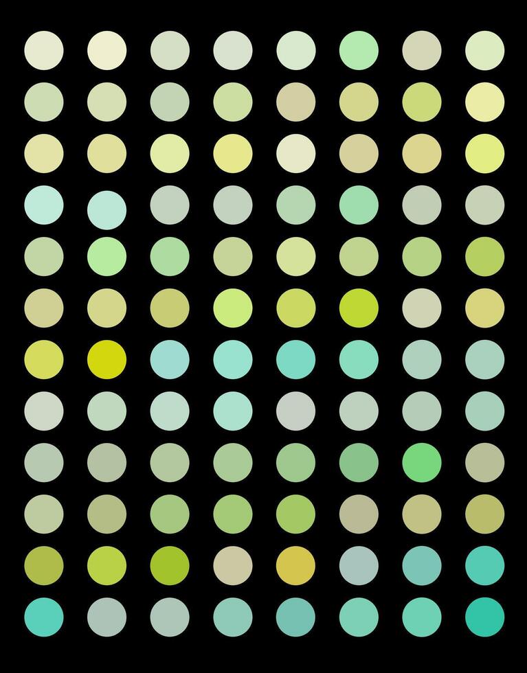 fresh color palette vector