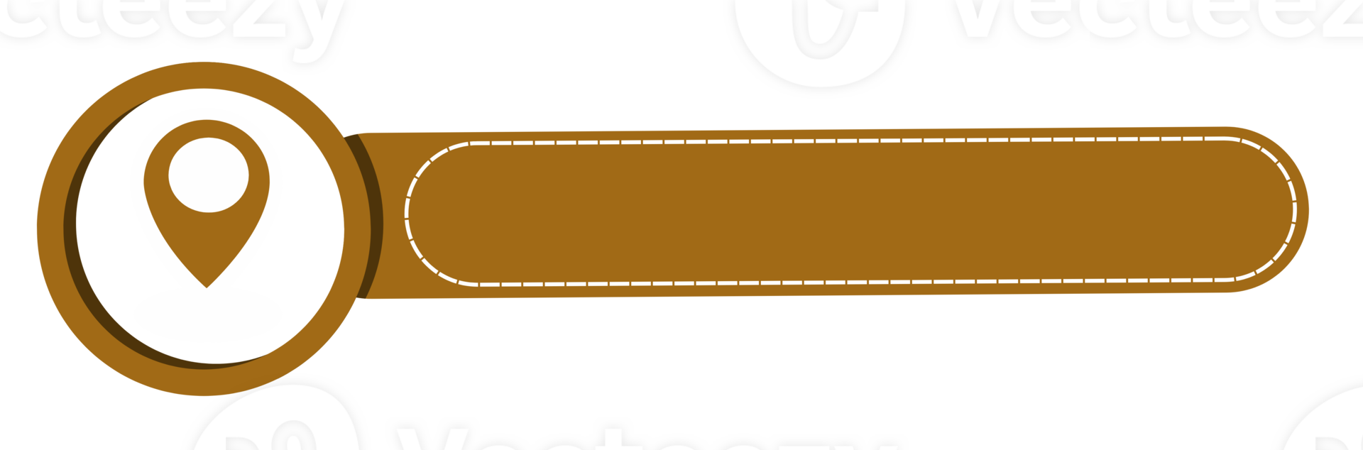 map pin with banner png