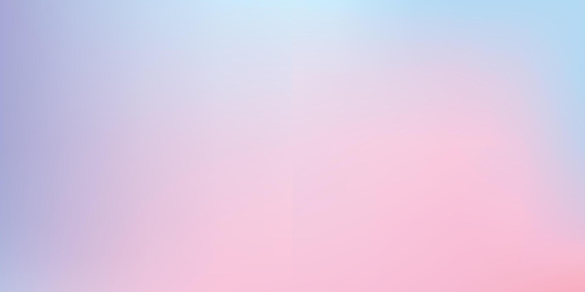 Gradient background of gentle soft colors of blue and pink vector